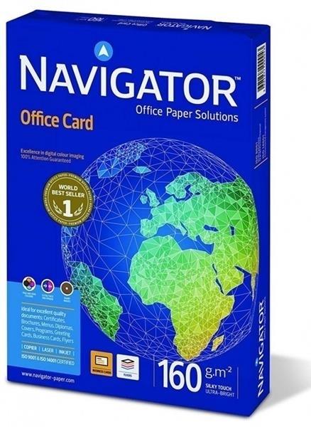 PAPEL A3 160G NAVIGATOR OFFICE CARD 250H