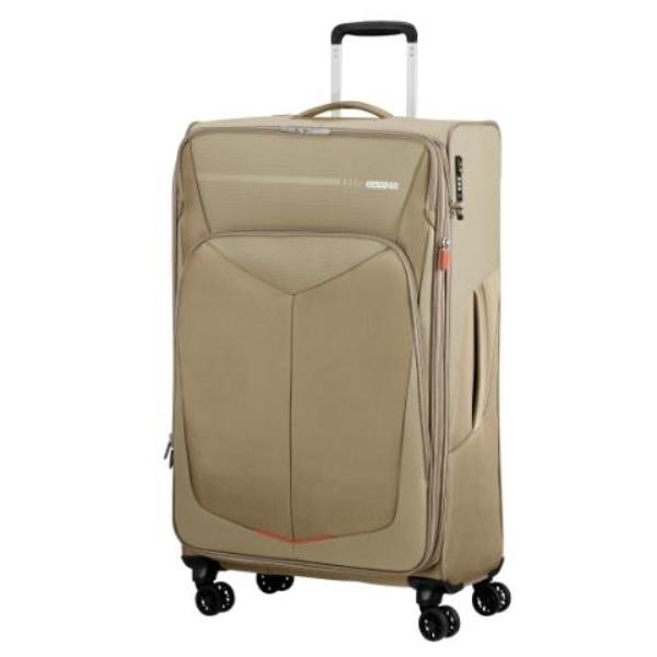 MALETA SUMMER FUNK EXPANSIBLE DE 55 CM BEIGE AMERICAN TOURISTER SAMSONITE
