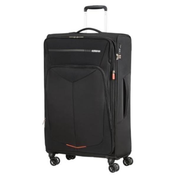 MALETA SUMMER FUNK EXPANSIBLE DE 55 CM NEGRO AMERICAN TOURISTER SAMSONITE