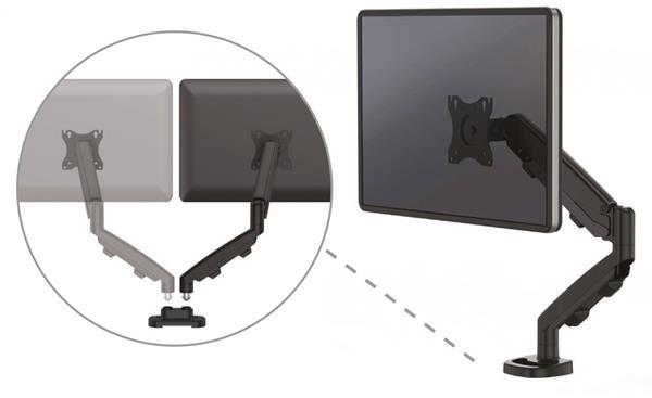 KIT ACCESORIO EPPA  PARA BRAZO DOBLE MONITOR BLANCO
