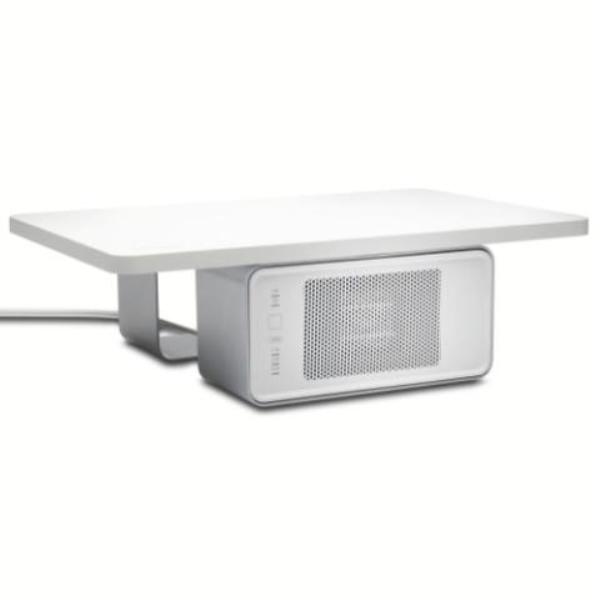 SOPORTE MONITOR WARMVIEW CON CALEFACTOR, BLANCO