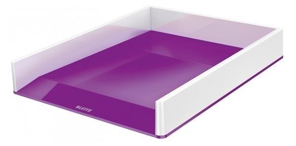 BANDEJA APILABLE WOW DUAL VIOLETA/BLANCO LEITZ