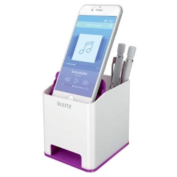 CUBILETE LEITZ WOW DUAL VIOLETA/BLANCO