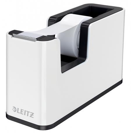 DISPENSADOR DE CINTA ADHESIVA LEITZ WOW DUAL NEGRO/BLANCO
