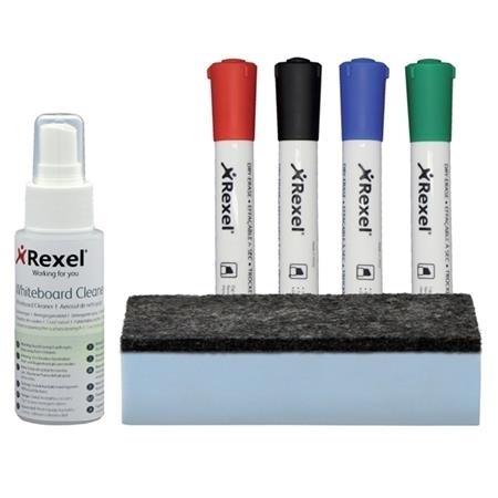 KIT ESCRITURA PIZARRA + LIMPIEZA DE PIZARRA REXEL