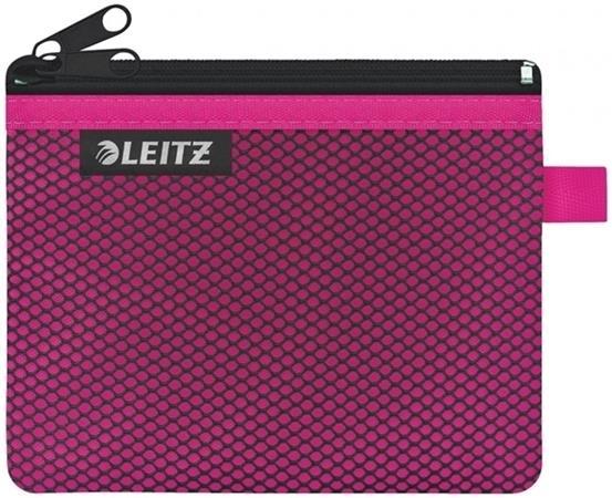 BOLSITA NYLON 2 DEPARTAMENTOS WOW FUCSIA (14 X 10,5 CM) S