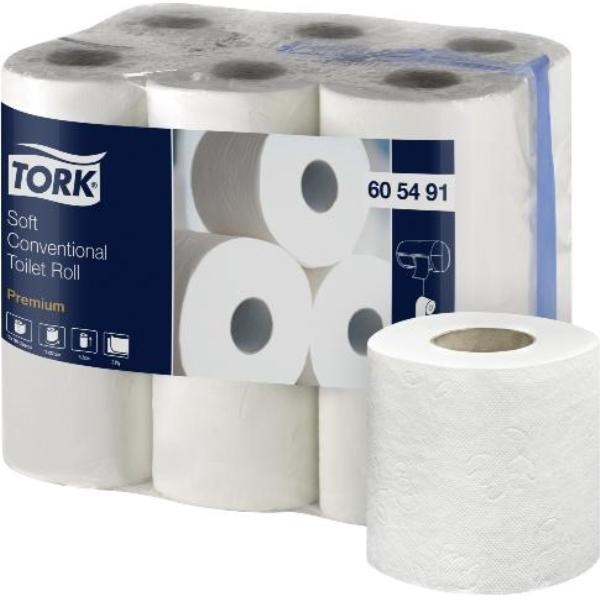 PAPEL HIGIENICO DOMESTICO TORK PREMIUM SUAVE 2 CAPAS 22,9 METROS