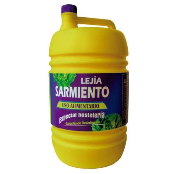 LEJIA  USO ALIMENTARIO 5 LITROS SARMIENTO