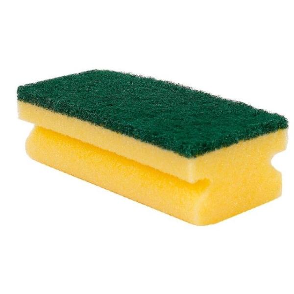 ESTROPAJO SALVAUÑAS VILEDA FIBRA VERDE PAQUETE 3U.
