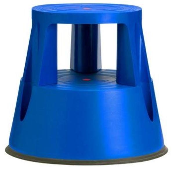 TABURETE TWINCO TWIN LIFT 2 PELDAÑOS CON RUEDAS AZUL
