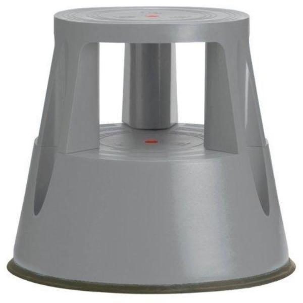 TABURETE TWINCO TWIN LIFT 2 PELDAÑOS CON RUEDAS GRIS