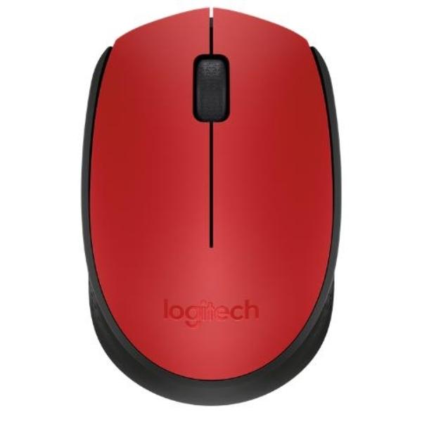 RATÓN ÓPTICO WIRELESS M171 ROJO LOGITECH