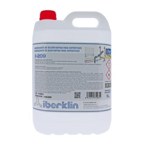 HIGIENIZANTE ACCION RAPIDA SUPERFICIE 5L GRAFOPLAS