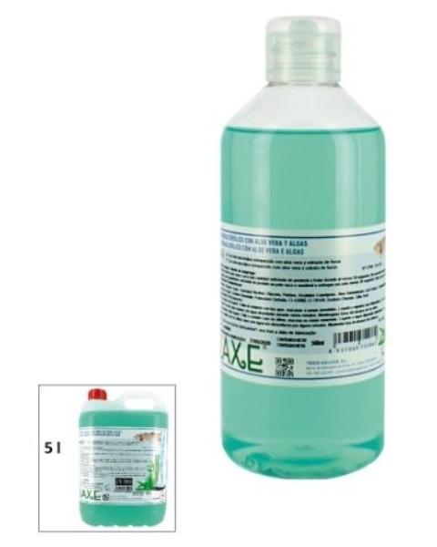 GEL HIDROALCOH.C/ALOE Y ALGAS 500ML KARI GRAFOPLAS