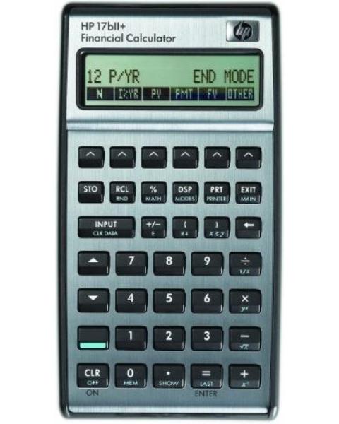 CALCULADORA FINANCIERA HP 17BII+