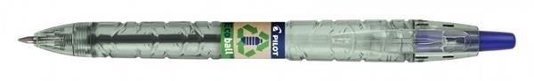 BOLIGRAFO RETRÁCTIL ECOBALL BASE ACEITE 1.0 MM AZUL PILOT