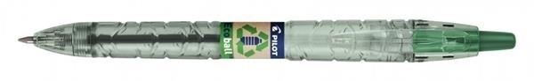BOLIGRAFO RETRÁCTIL ECOBALL BASE ACEITE 1.0 MM VERDE PILOT