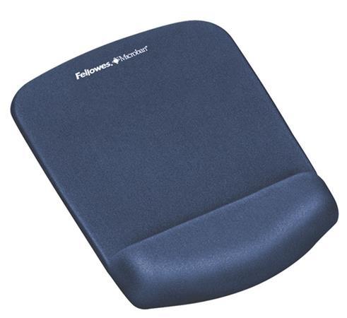 ALFOMBRILLA CON REPOSAMUÑECAS FOAM PLUSTOUCH  AZUL FELLOWES
