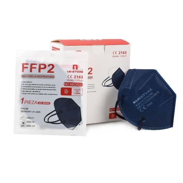 MASCARILLA PROTECCION COVID-19 MOD. KN95  FFP2 NEGRA  ADULTOS