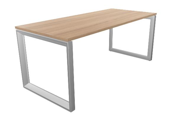 MESA ACTIU VITAL HP625 NIV. 80X180 CROMO CASTAÑO TR