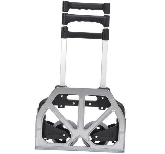 CARRO PLATAFORMA DE TRANSPORTE PLEGABLE CARRETILLA DE MANO HASTA 70 KG.