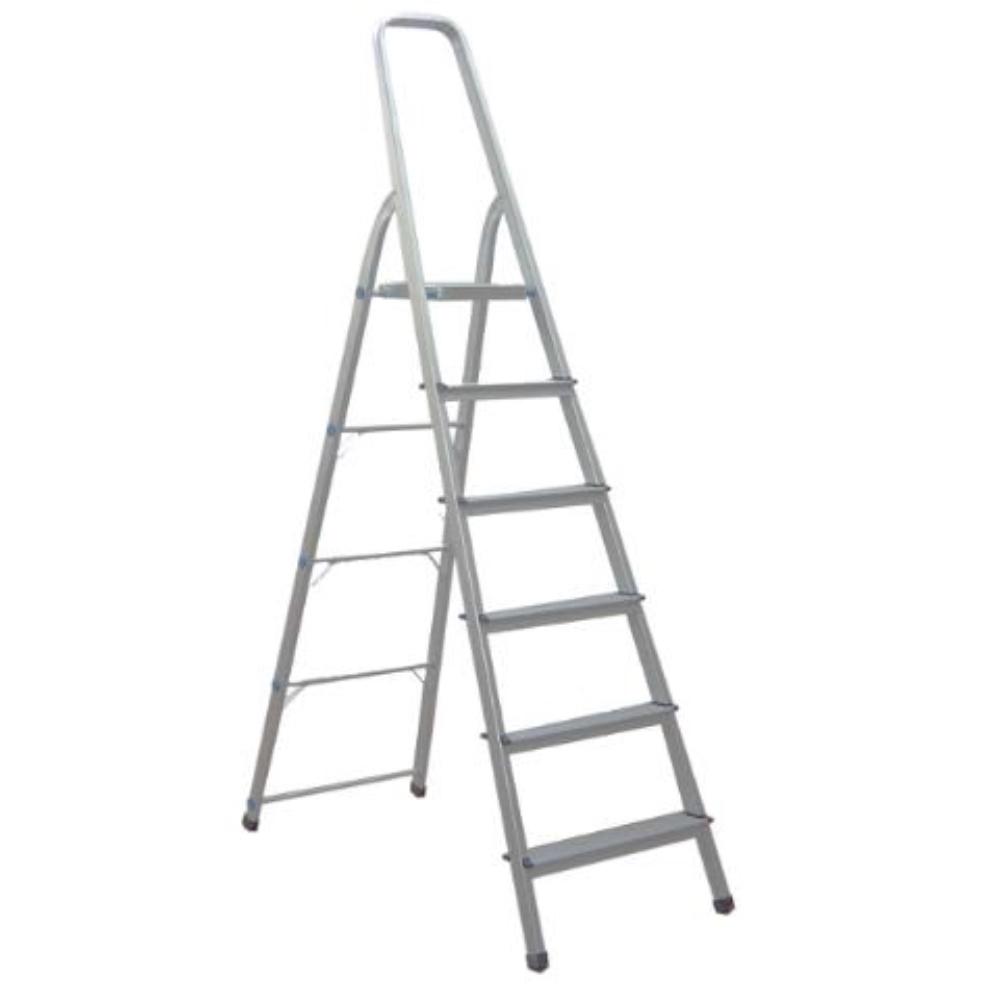 ESCALERAS DE ALUMINIO 6 PELDAÑOS