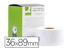 ETIQUETA Q-CONNECT DYMO 99012 36X89MM 520 ETIQUETAS
