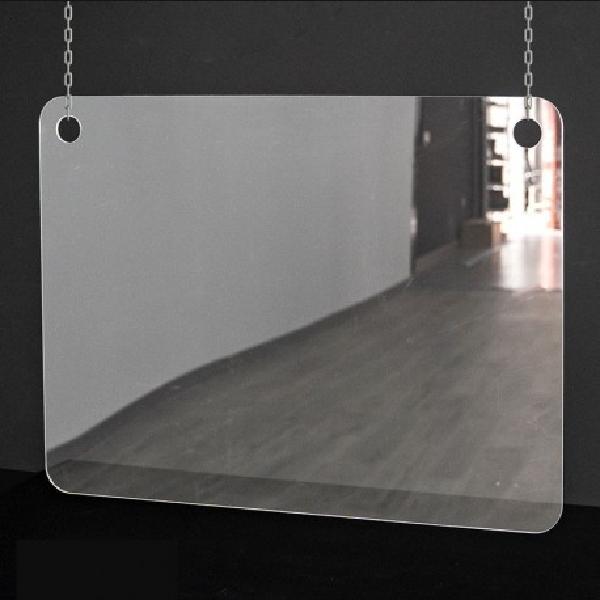 MAMPARA DE PROTECCION METACRILATO 90X65 COLGANTE