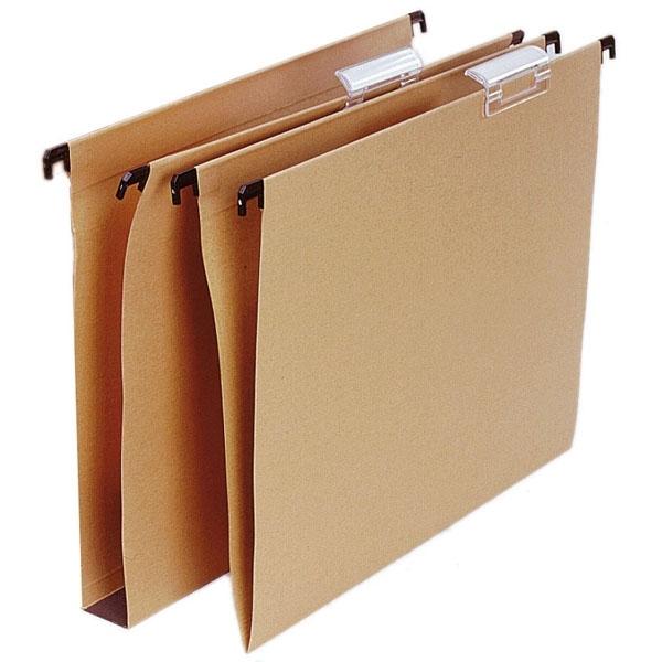 CARPETA COLGANTE KRAFT DINA4  VISOR SUP.CORT. LOMOV GP
