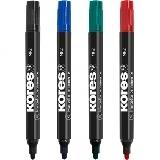 ROTULADOR PERMANENTE KORES MP2 NEGRO
