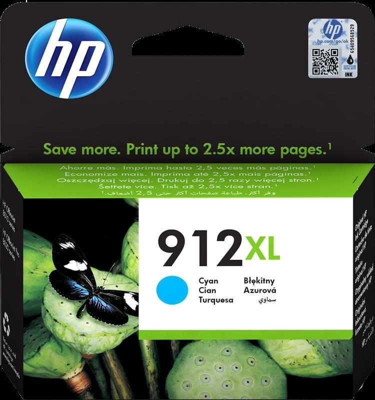 CARTUCHO HP OFFICEJET 912XL CIAN 3YL81AE