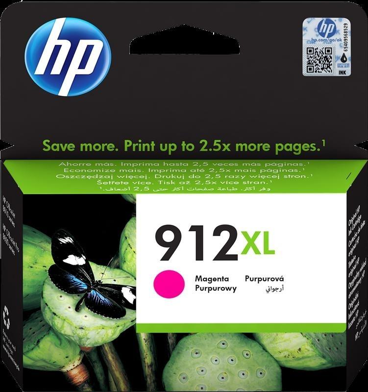 CARTUCHO HP OFFICEJET 912XL MAGENTA 3YL82AE
