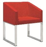 SILLON INCLASS CUBIK PIE FIJO CROMO C1 BOND 9