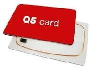 TARJETA ISO RFID LECTURA/ESCRITURA Q5 (PACK DE 200)