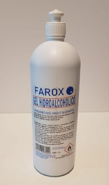 GEL DE MANOS HIDROALCOHOL G-1 de 500ml.