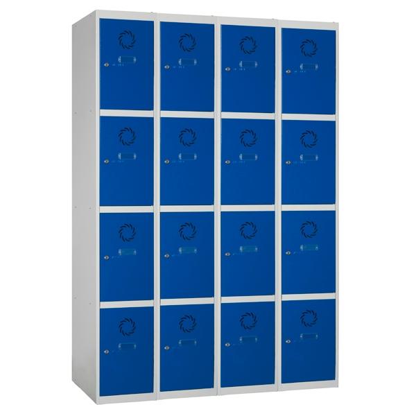 MODULO 4 TAQUILLAS ECOC-30/4 16 PUERTAS STANDAR 1800x1200x500