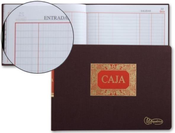 LIBRO CONTABILIDAD 4º CAJA APAISADO ENT/SAL