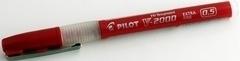 ROTULADOR PILOT V2000 0,7 ROJO