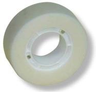 ROLLO ADHESIVO  19X33 INVISIBLE BISMARK