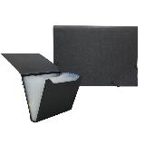 CARPETA BISMARK PPP FUELLE 12DEPARTAMENTOS OPACA NEGRO