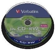 CDR VERBATIM 700MB 52X (TARRINA DE 10U)