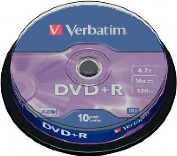 DVD+R 16X ADVANCED AZO 4,7GB SPINDLE 10 UDS   202